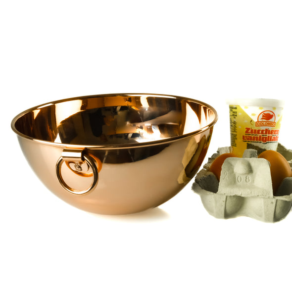 Professional Copper Mixing Bowl