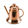 Intricate Riveted Accents on Miniature Copper Pitcher Ornament