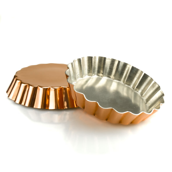 Professional Grade copper pie mold