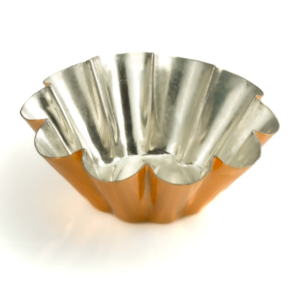 copper flan pan