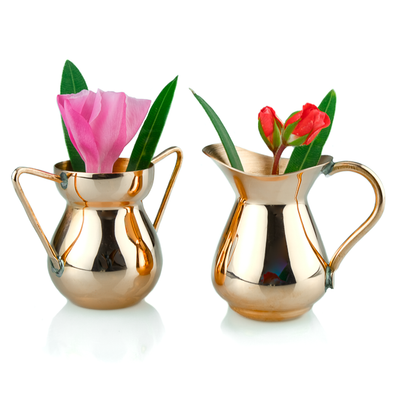 copper small vase set