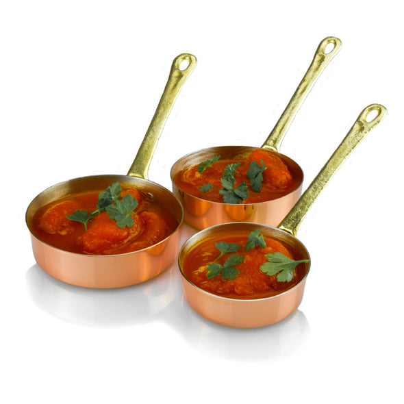 copper Italian antipasti set