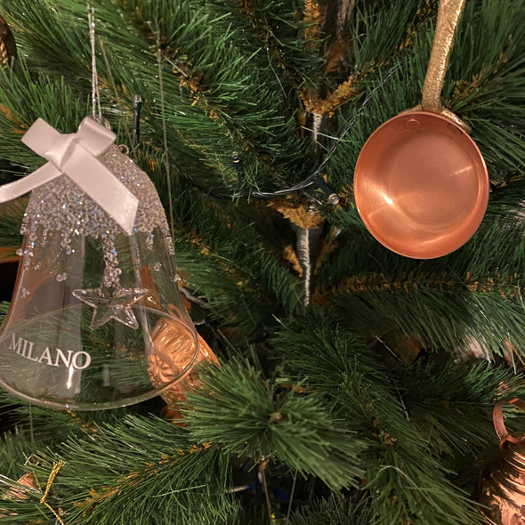 Best Italian Christmas tree ornaments from copper