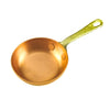 Tiny copper cooking pan with handle
