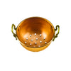 Miniature copper colander