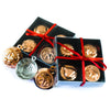 Miniature Christmas tree ornaments gift set