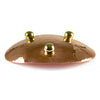 copper ring dish with brass feets