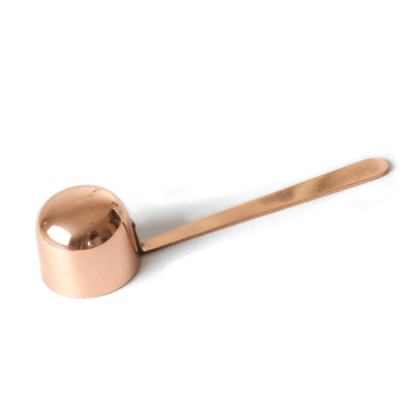 Perfectly handmade copper spoon