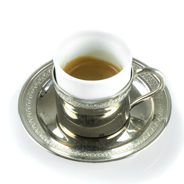 Italian coffee bar accessory coffee cups and plates