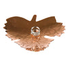 gold copper jewelry dish