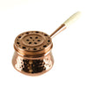 copper incense holder