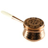 Hand hammered copper incense burner 