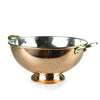 Traditional Italian pasta colander