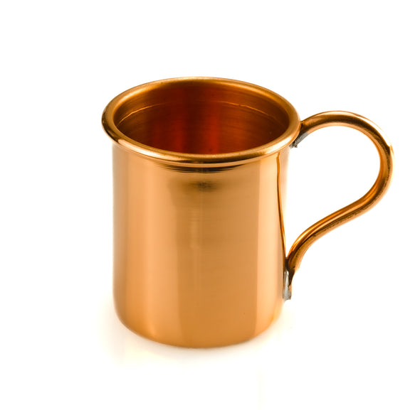 Small copper shot glass mug