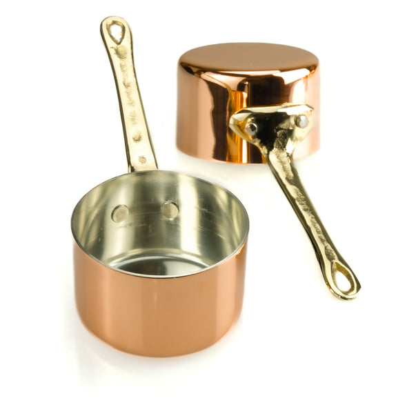 small saucier set italian copper