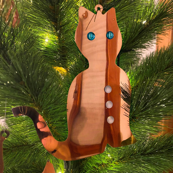 Cat ornament for Christmas tree