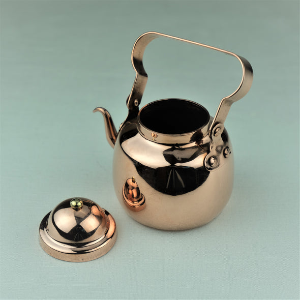 Miniature copper kettle Croco Studios